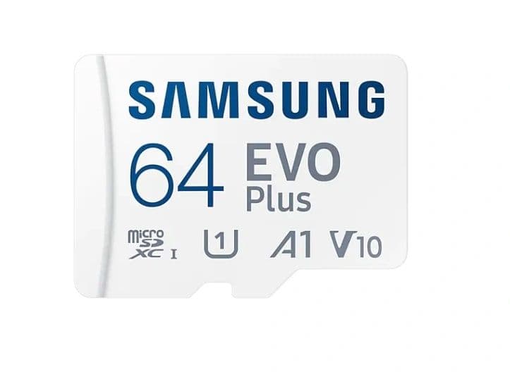 Аренда Micro SD Samsung EVO Plus 64GB class 10 U3